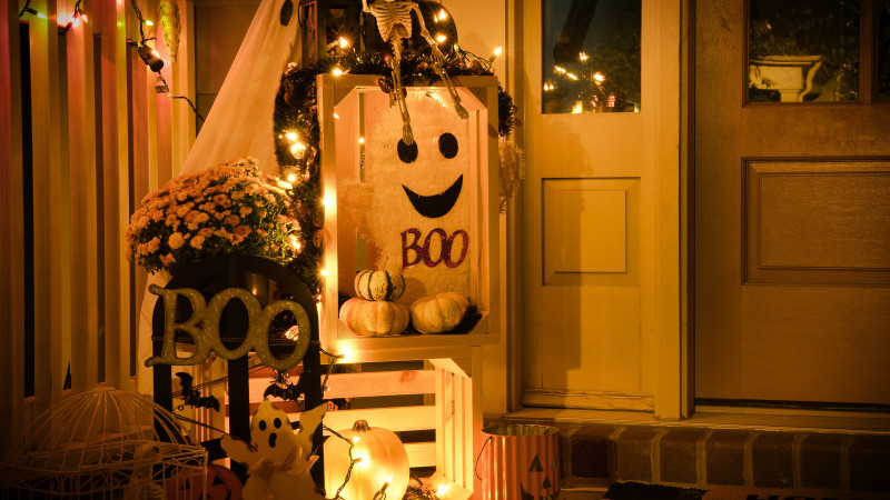 Halloween Outdoors Decoration Image 