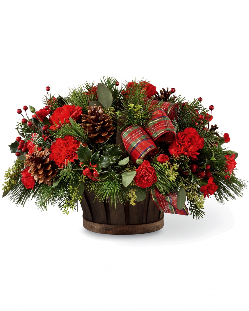Purchase Holiday Basket Today Flower Delivery