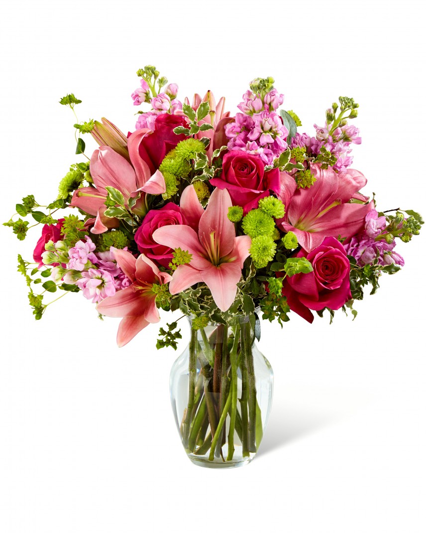 Order The Pink Posh Bouquet | Today Flower Delivery