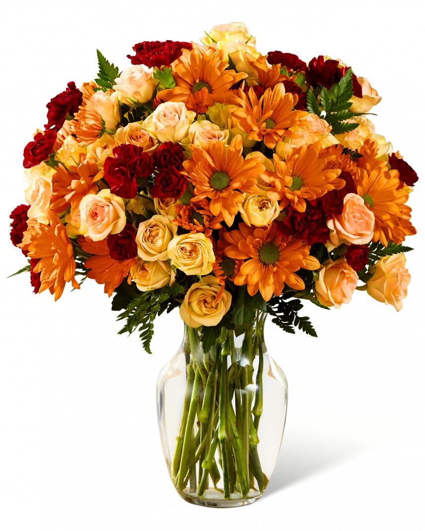 Order The Golden Autumn Bouquet | Today Flower Delivery