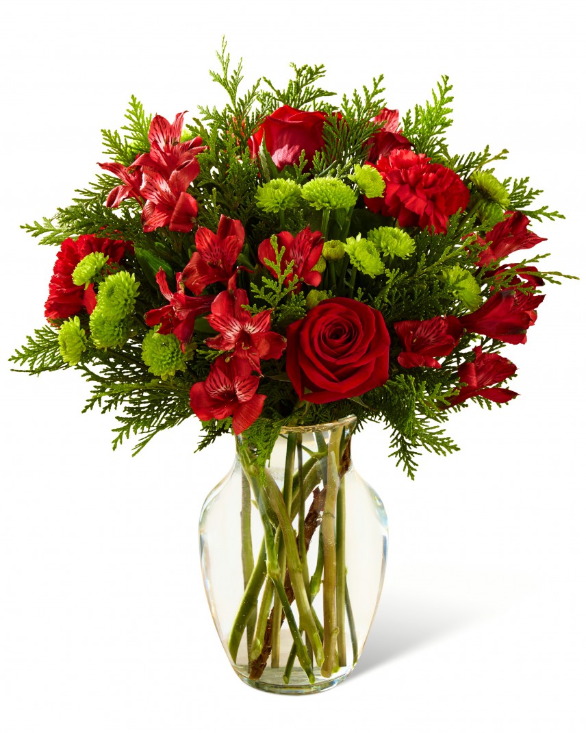 Send The Holiday Happenings Bouquet Today Flower Delivery