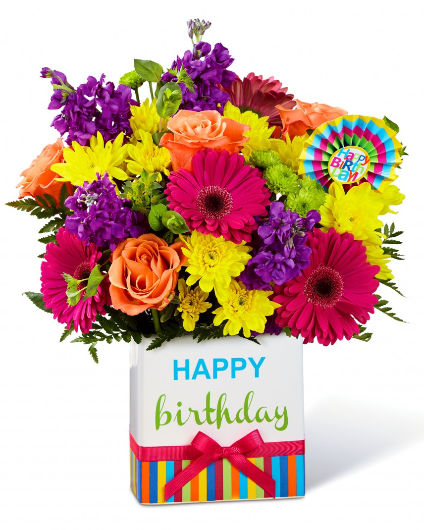 Happy Birthday Flowers Delivered The Same Day Today Flower Delivery