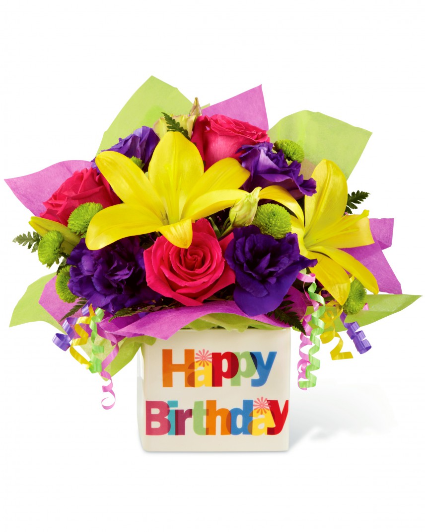 Send The Happy Birthday Bouquet | Today Flower Delivery
