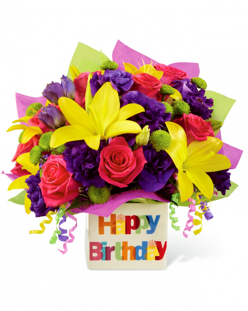 Send The Happy Birthday Bouquet | Today Flower Delivery