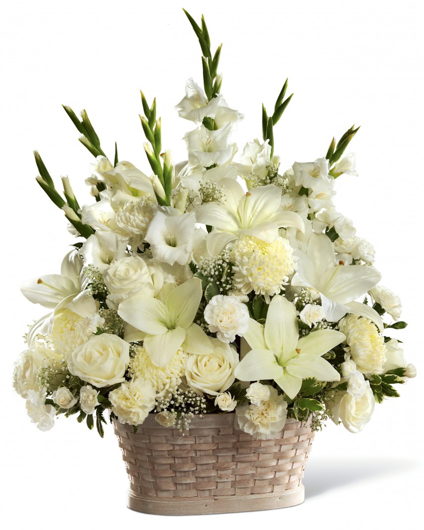 Buy The Peaceful Passage Arrangement | Today Flower Delivery