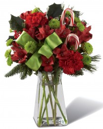 The Candy Cane Lane Bouquet