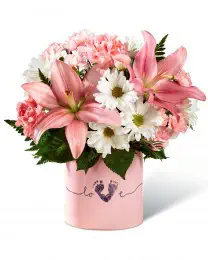 The Tiny Miracle New Baby Girl Bouquet