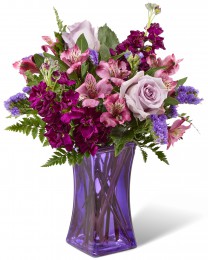 The Purple Presence Bouquet