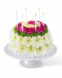 The Wonderful Wishes Floral Cake