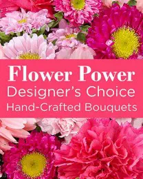 Mixed Pink Florist Designed Bqt