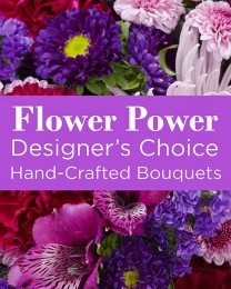 Mixed Purple Florist Designed Bqt