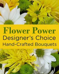 Mixed Yellow Florist Designed Bqt