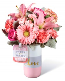 The  Sweet Baby Girl Bouquet by Hallmark