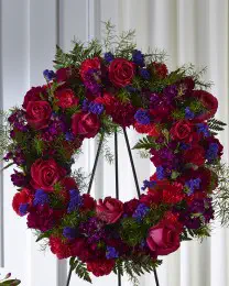 The Calming Colors Wreath