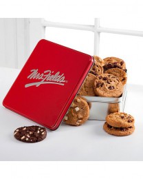 Mrs. Fields® Classic Tin with One Dozen Assorted Cookies